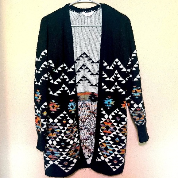No Boundaries Cardigan Women's Large - Picture 1 of 5
